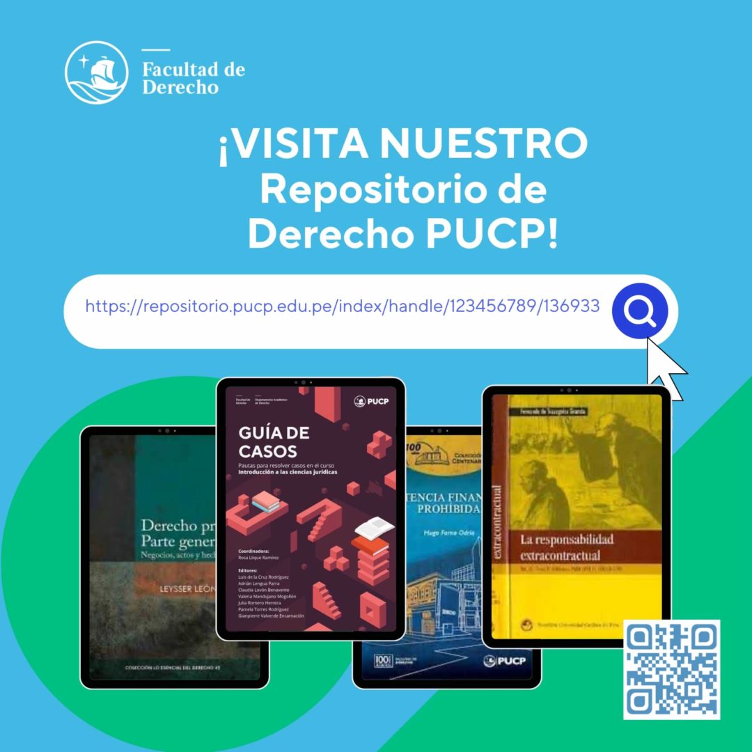 ¡Visita El Repositorio De Derecho PUCP! - Facultad De Derecho