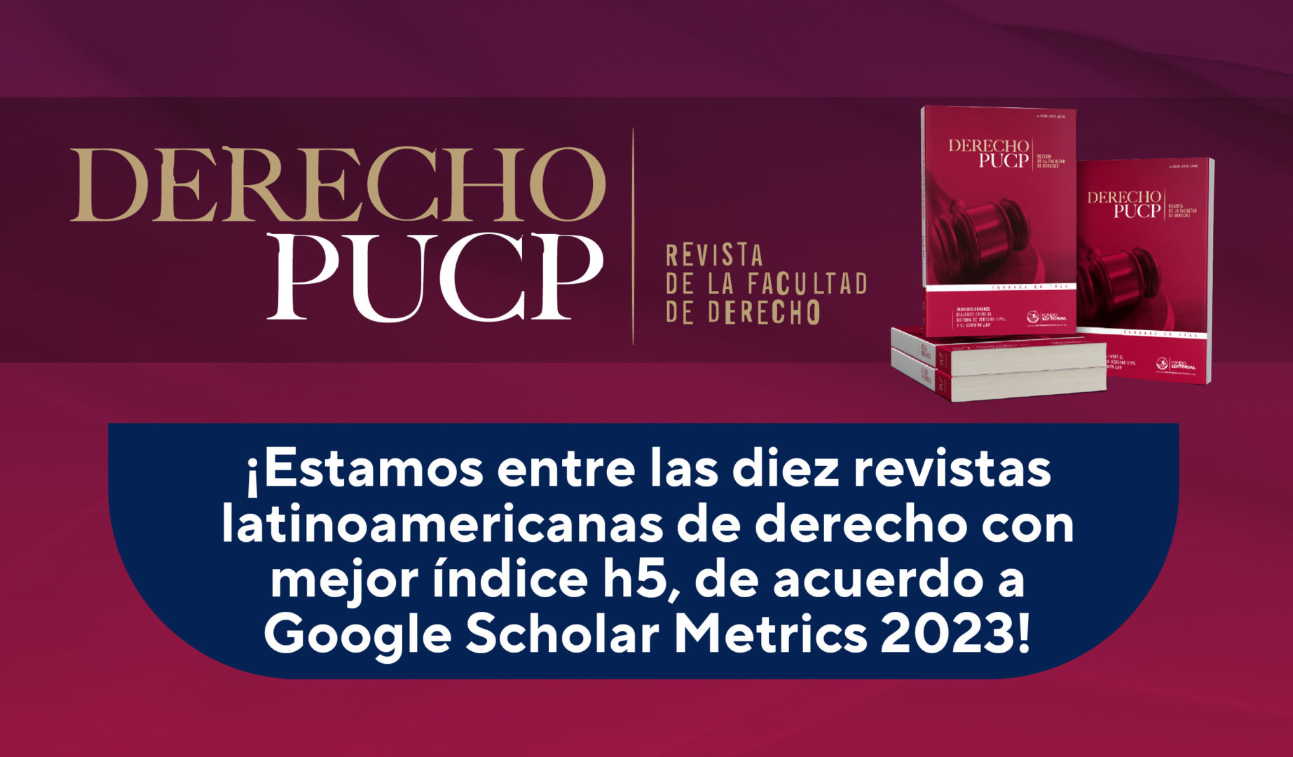 ¡"Derecho PUCP" Entre Las Diez Revistas Jurídicas Latinoamericanas Con ...