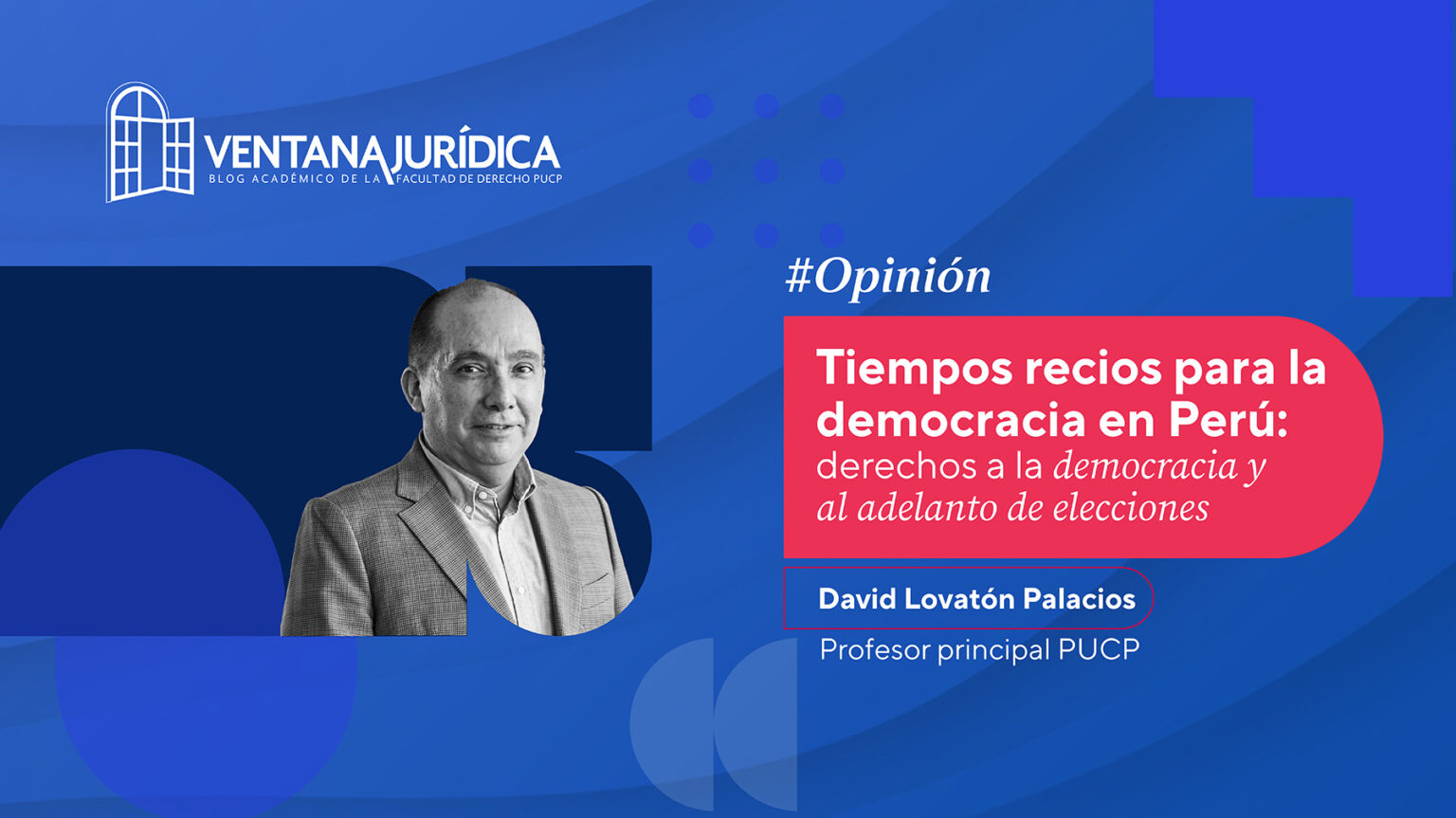 Tiempos recios para la democracia en Perú: derechos a la democracia y ...
