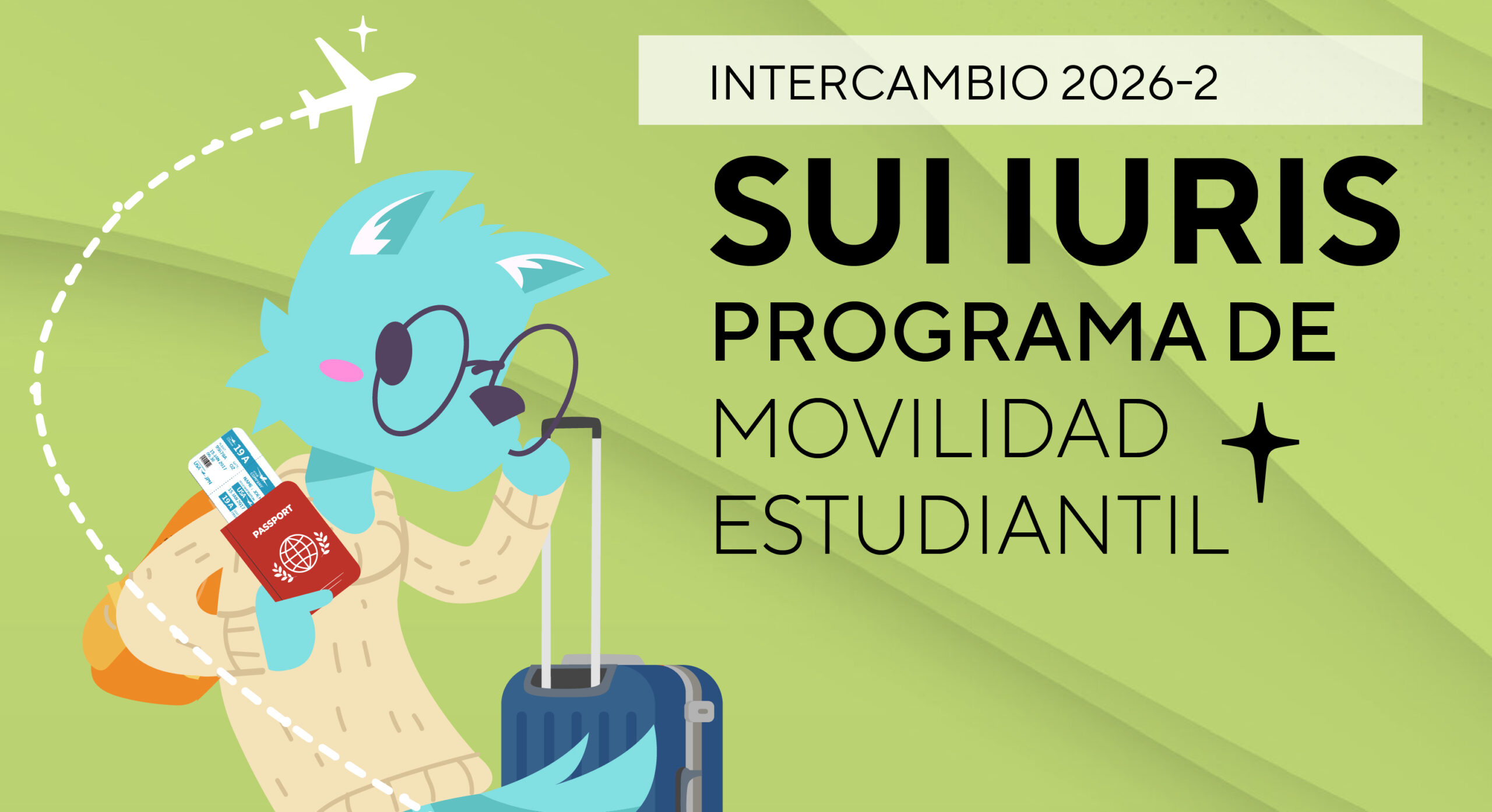 Convocatoria de intercambio estudiantil Sui Iuris 2026-1