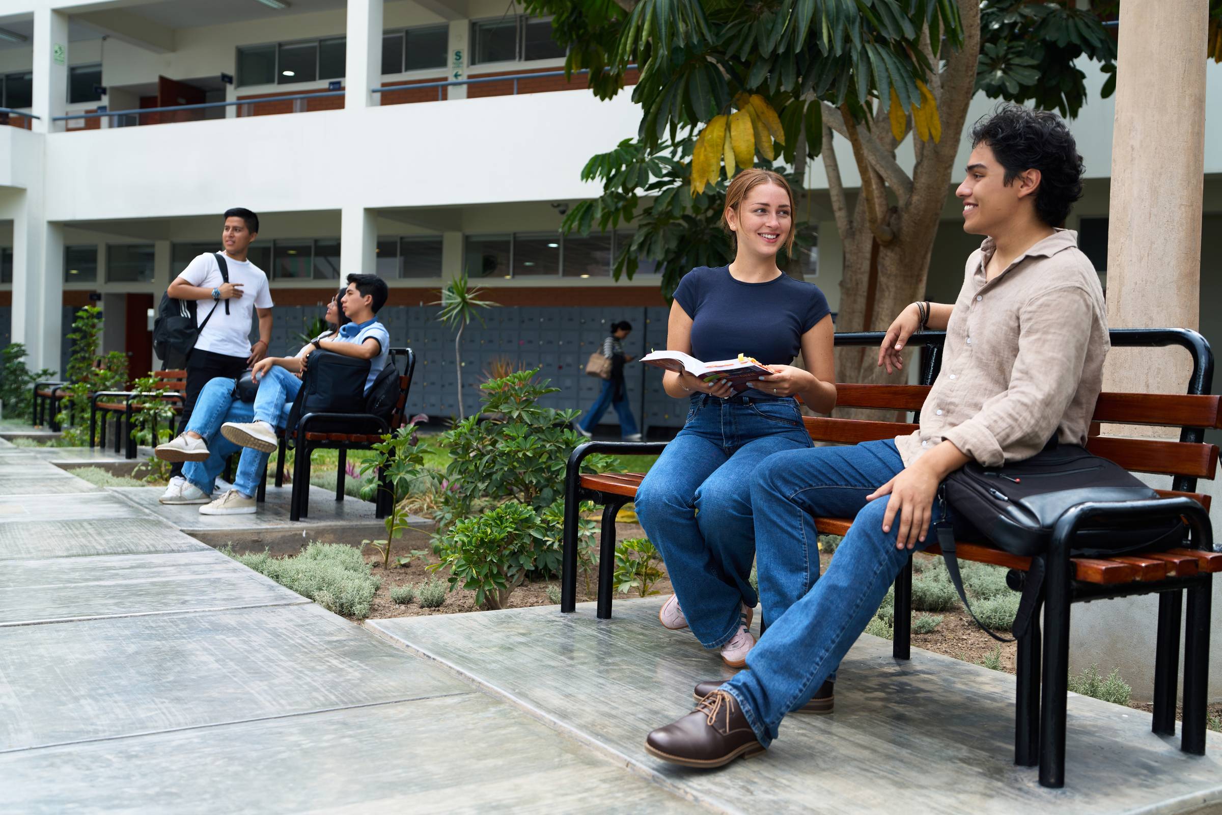 estudiantes-conversando-campus-universitario-bancas