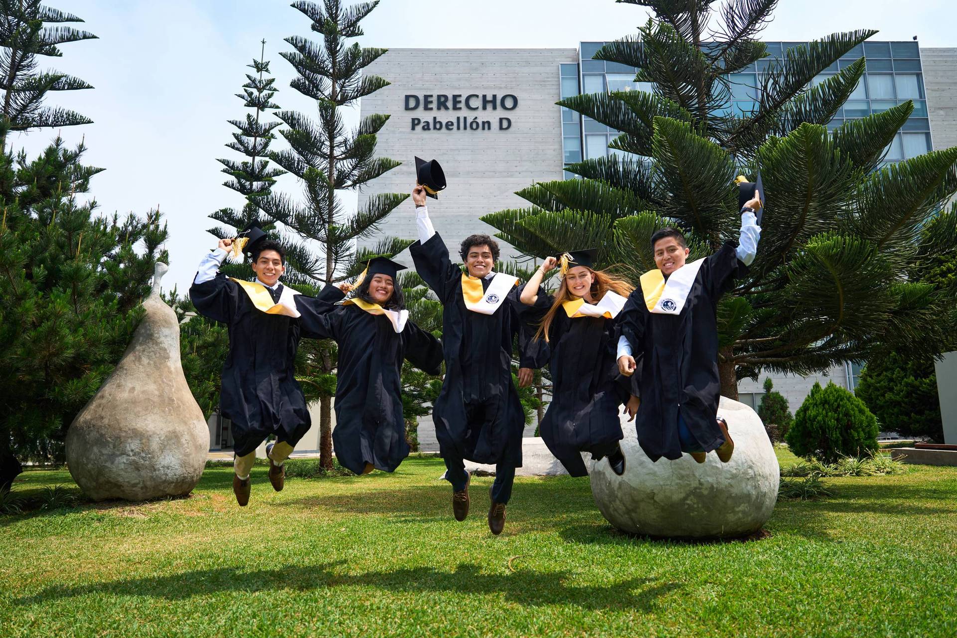 estudiantes-graduacion-derecho-saltando-pabellon-d